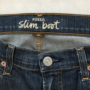 Fossil 28L Slim Boot Jeans